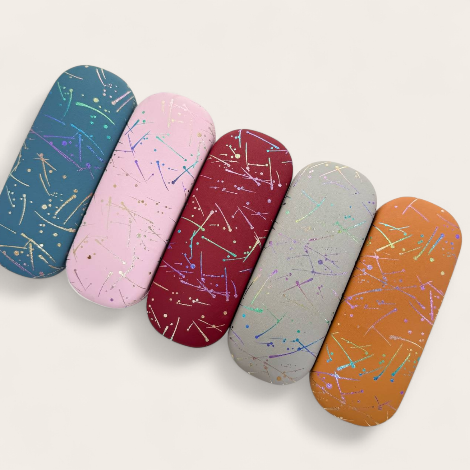 กล่องแว่นลายกราฟฟิก Colorful